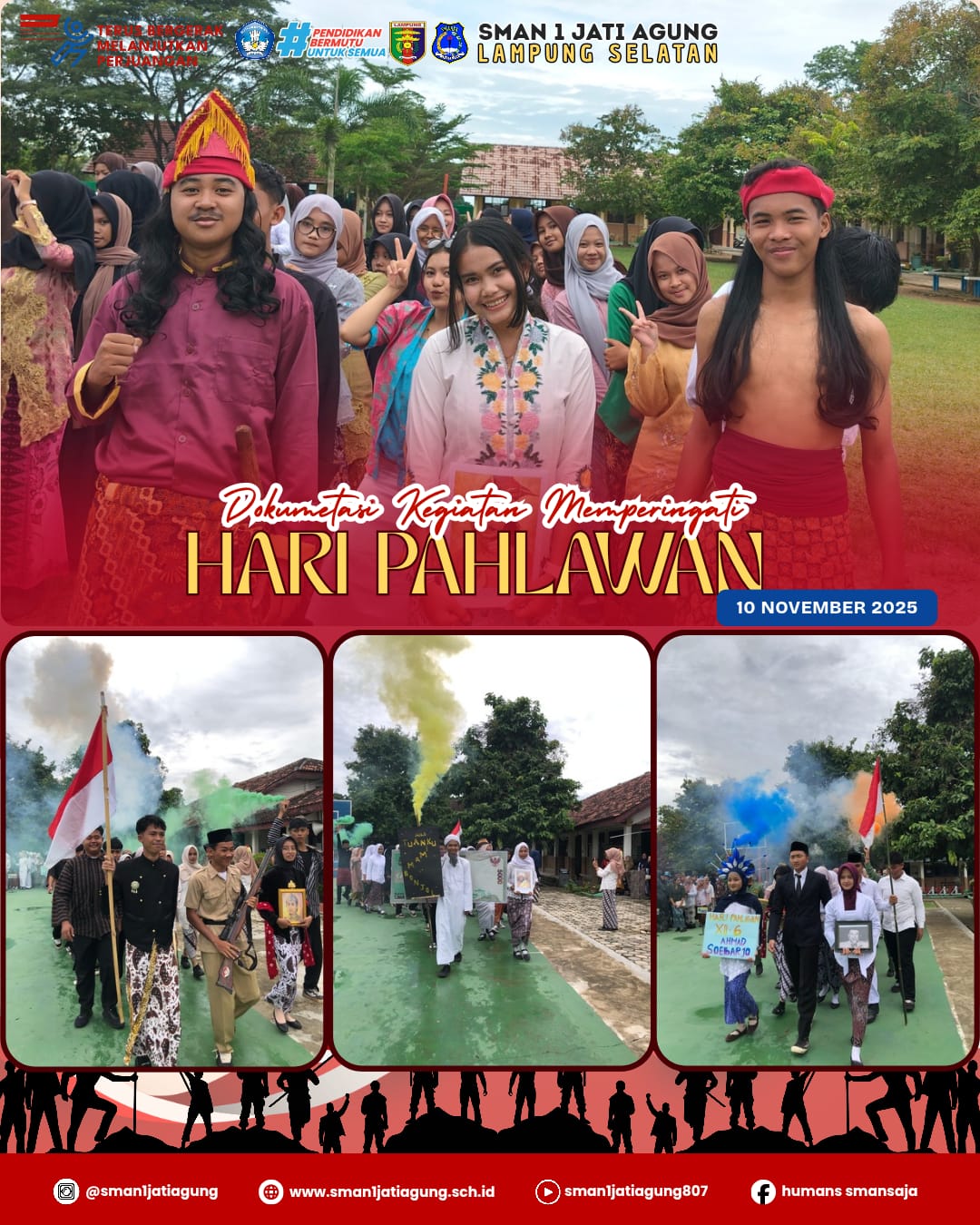 Parade Kegiatan Hari Pahlawan